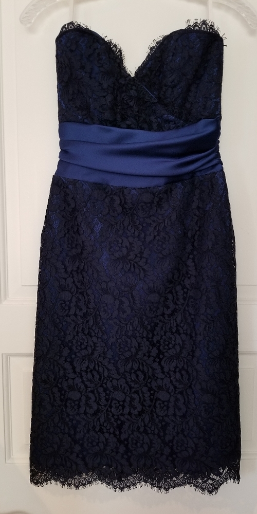 MacKenzie Michaels Strapless Bridesmaid Dress